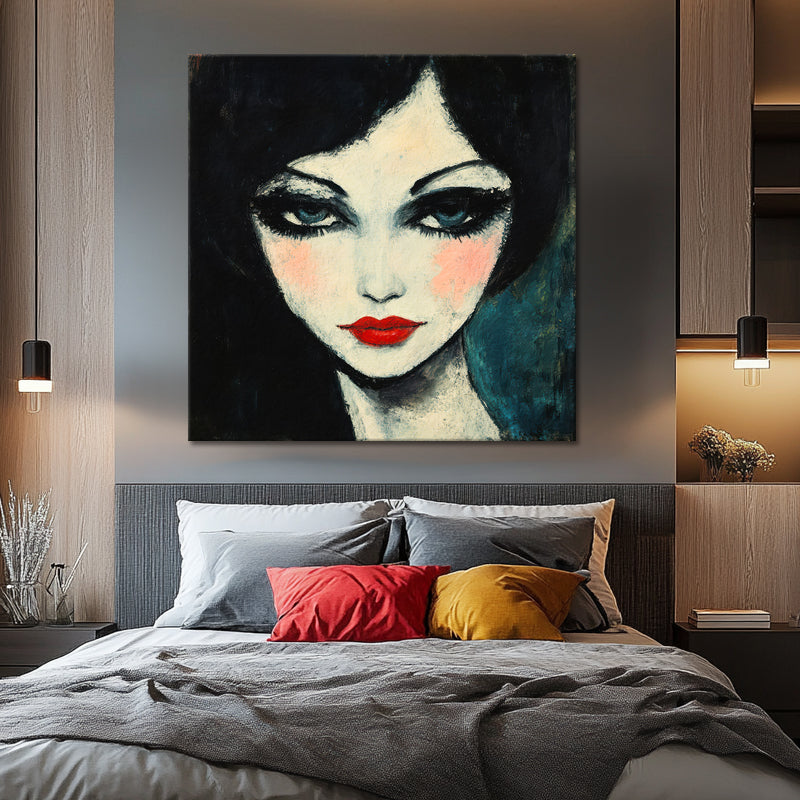 Woman #6 - Kees van Dongen ( inspiratie)