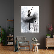 Schilderij Ballerina