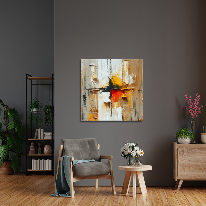 Schilderij met abstract