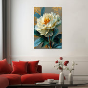 Expressieve Pioen Schilderij III