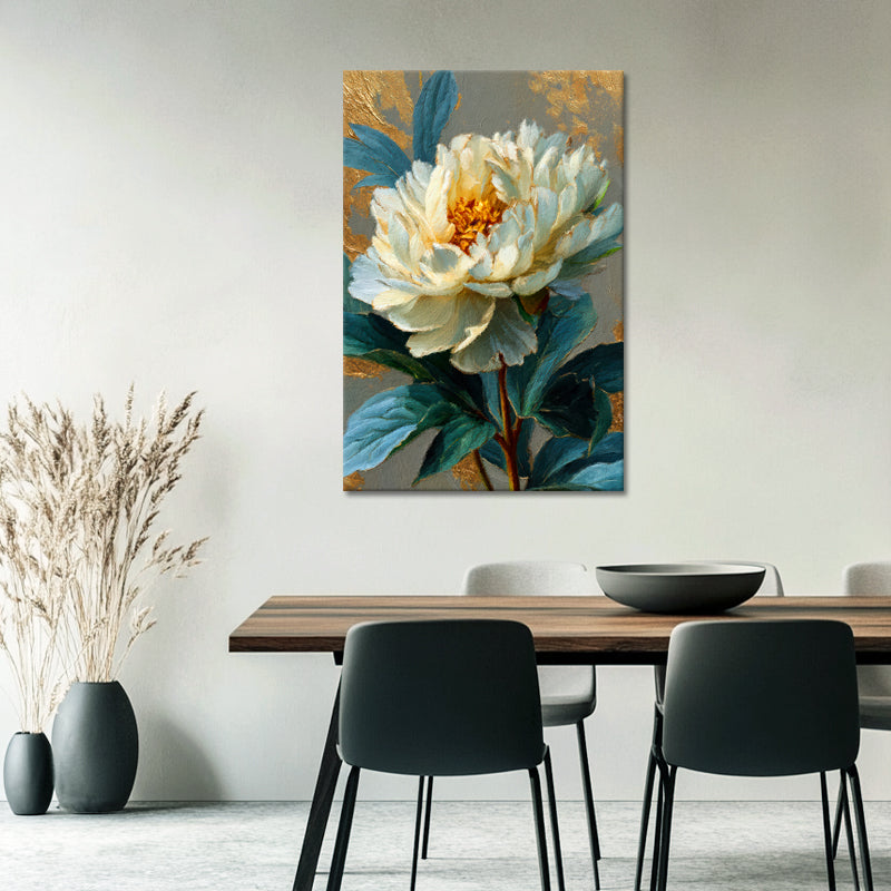 Expressieve Pioen Schilderij III