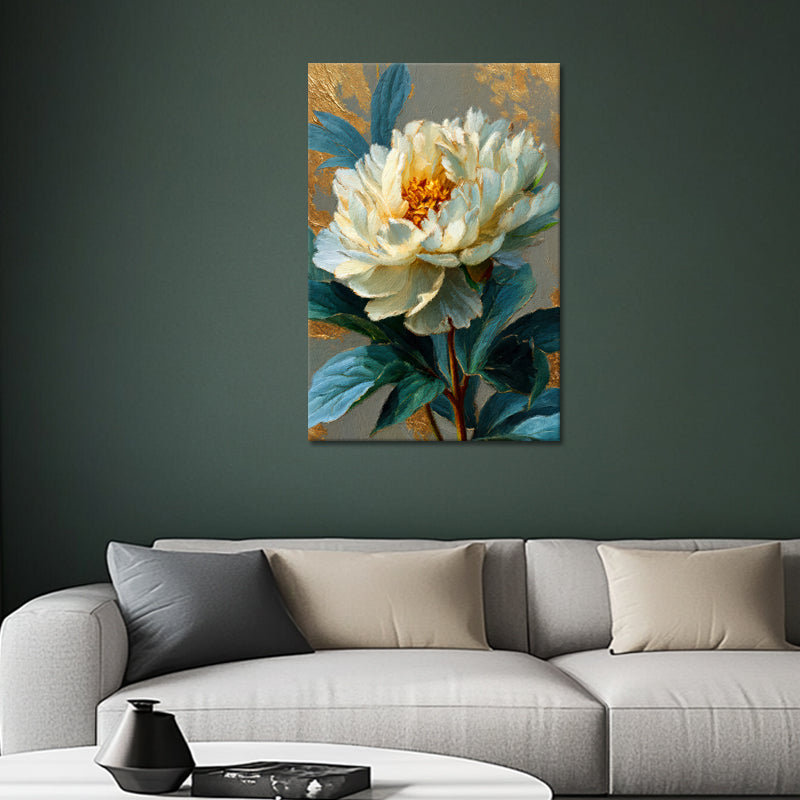 Expressieve Pioen Schilderij III