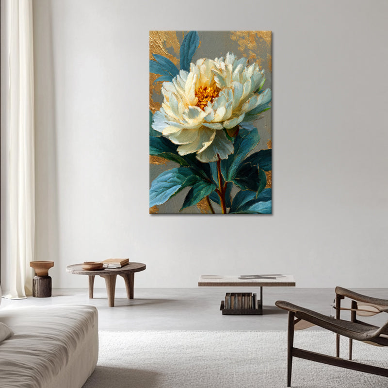 Expressieve Pioen Schilderij III