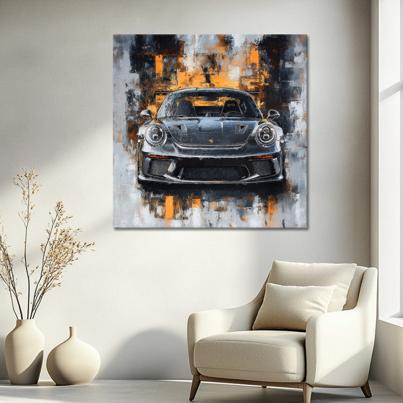 Gemälde Porsche GT3