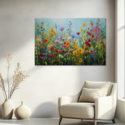 Wildblumenwiese-Kunstwerk