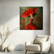 Mädchen mit Klatschmohn