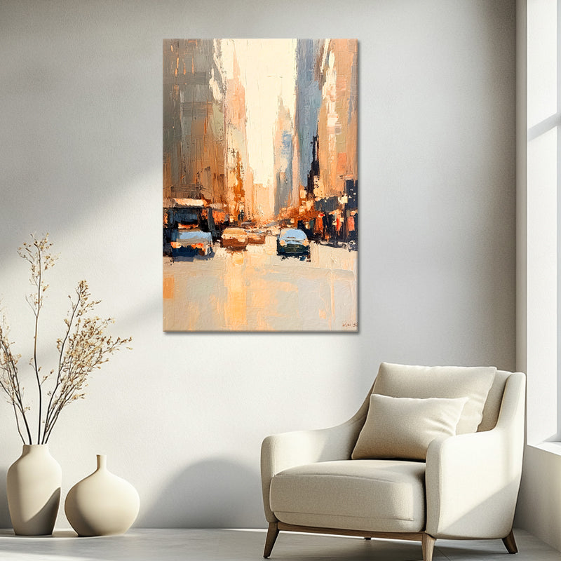 Abstract cityscape