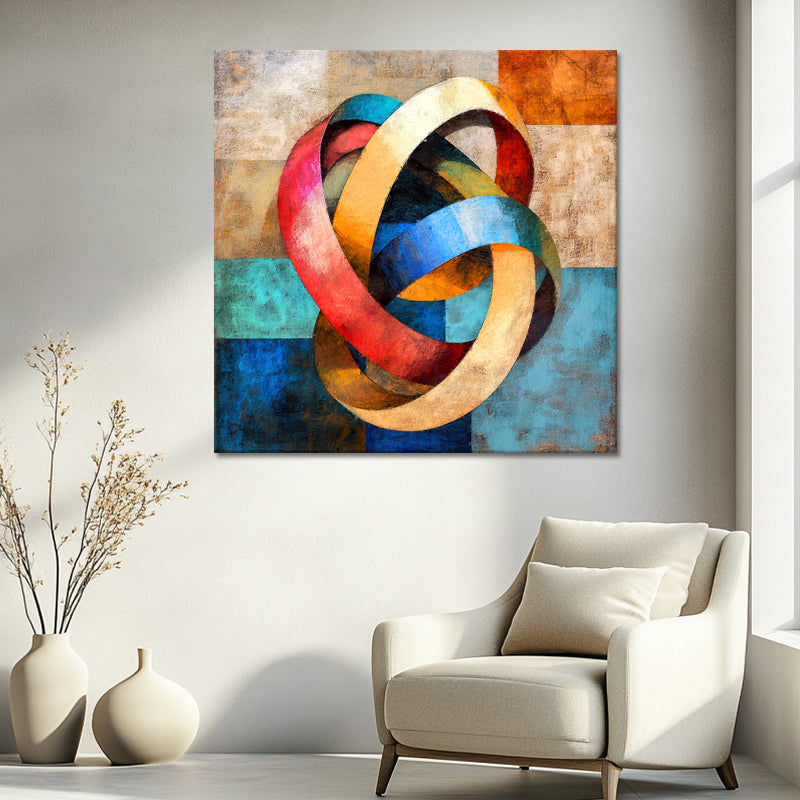 Abstracte kleurrijke vormen