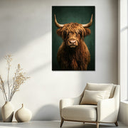 Portret Schotse hooglander