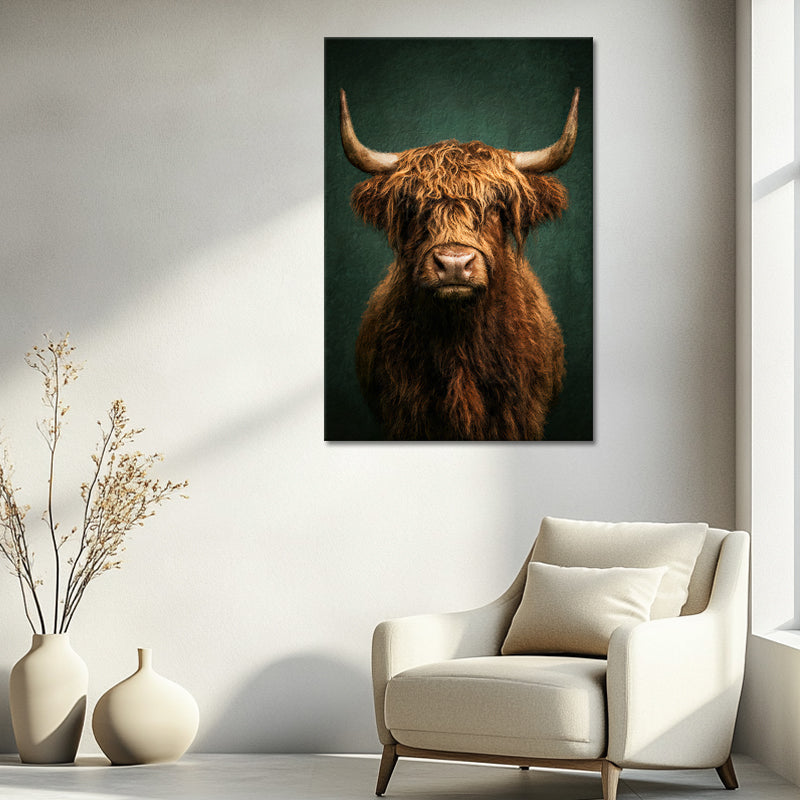 Portret Schotse hooglander