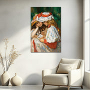 Zwei lesende Mädchen - August Renoir