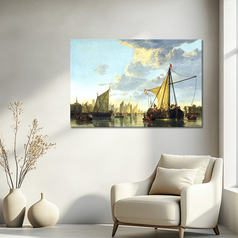 The Maas at Dordrecht - Aelbert Cuyp