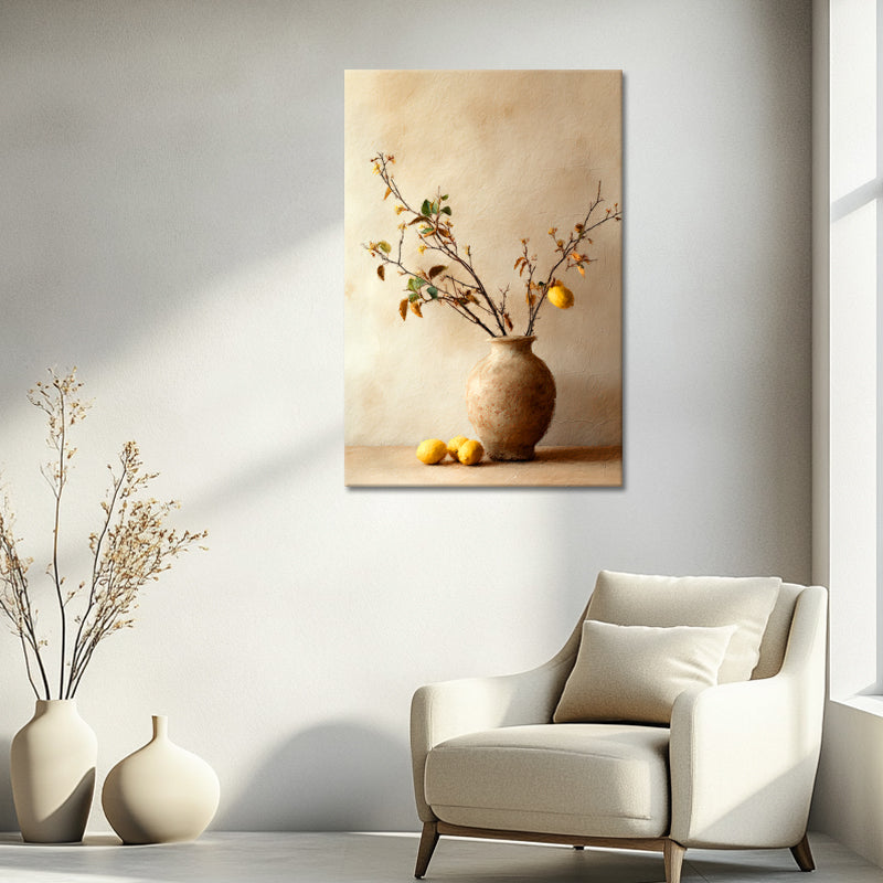 Stillleben Zitronen Kunst