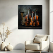 Musikinstrumente Stillleben