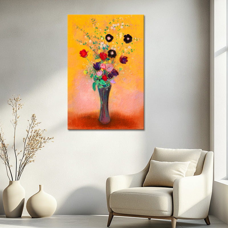 Vase De Fleurs - Odilon Redon
