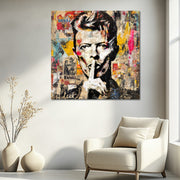 David Bowie-collage art