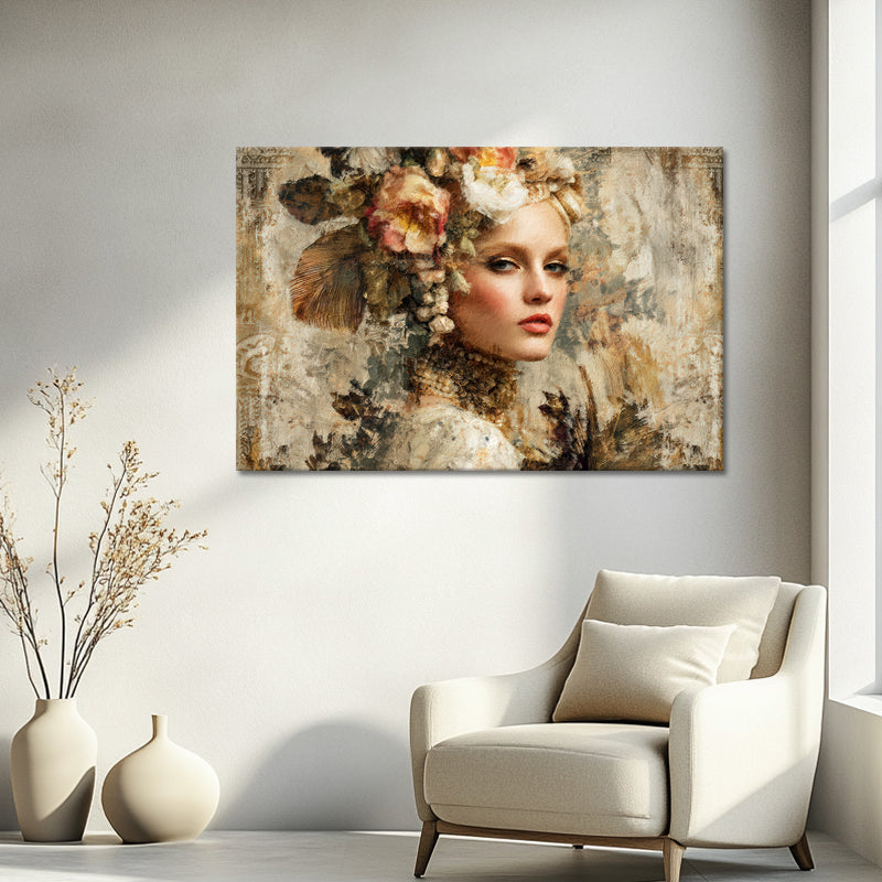 Elegante Vrouw Romantische