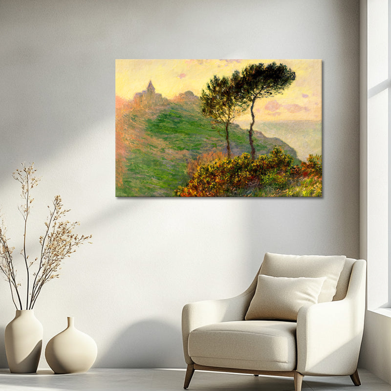 The church of Varengeville - Claude Monet
