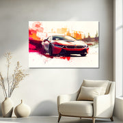 Abstracte BMW i8