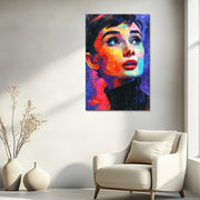 Schilderij Audrey Hepburn