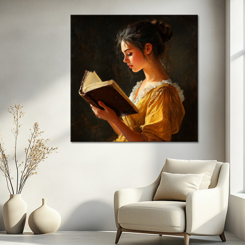 Girl Reading Book III