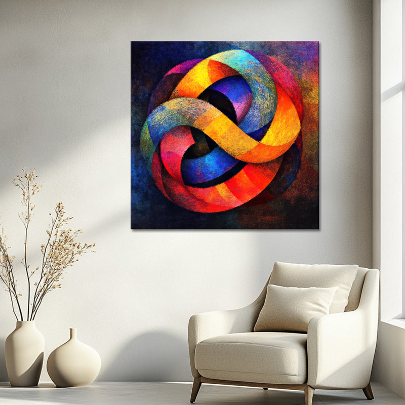 Abstracte kleurrijke vormen III