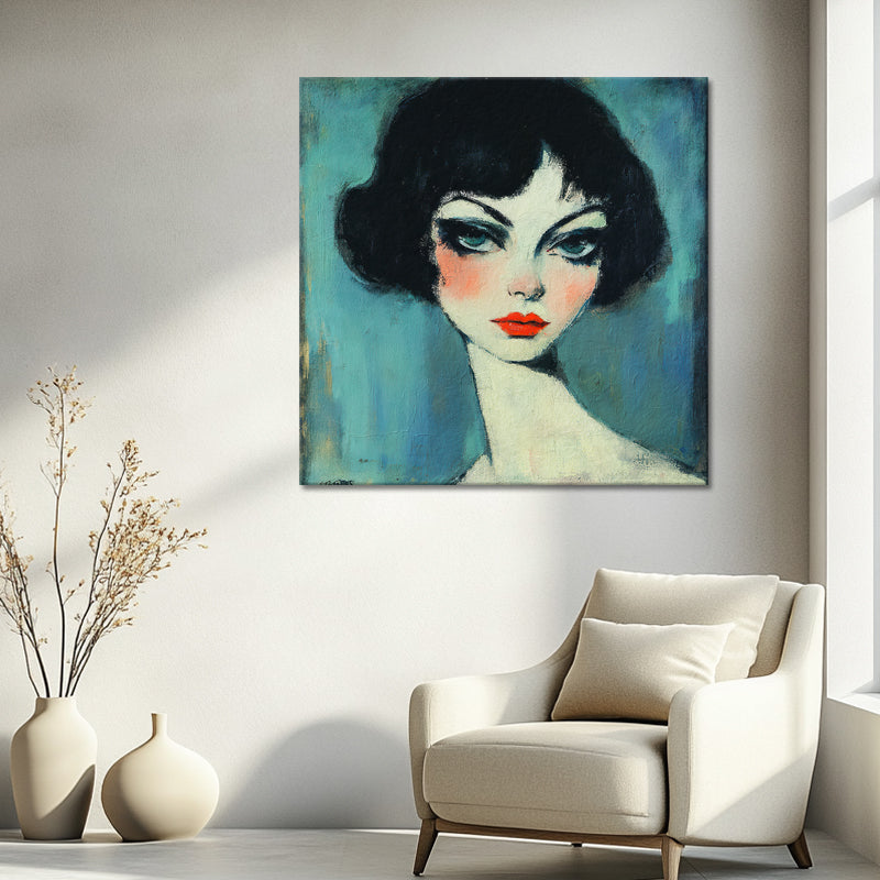 Frauenporträt – Kees van Dongen (Inspiration)
