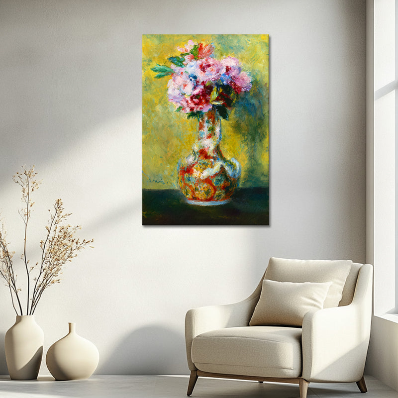 Blumenstrauß in einer japanischen Vase – Pierre-Auguste Renoir