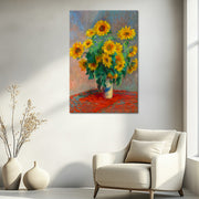 Sonnenblumenstrauß – Monet