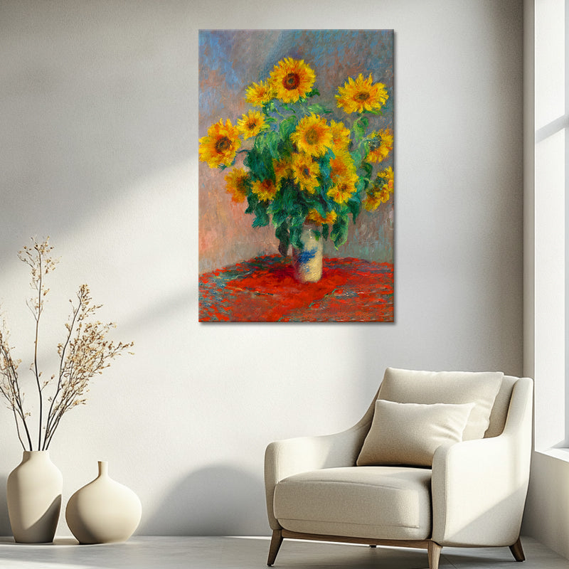 Sonnenblumenstrauß – Monet