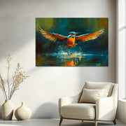 Gemälde Eisvogel III