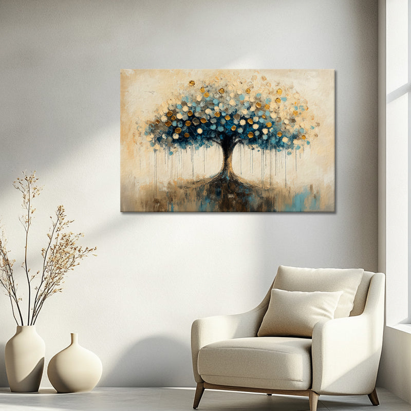 Herabhängende Blätter - Baum