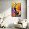 bunte Giraffe