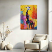 bunte Giraffe