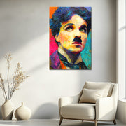 Schilderij Charlie Chaplin