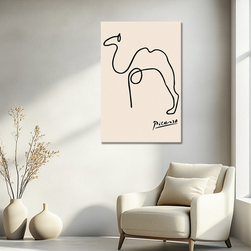 Skizze eines Kamels - Picasso