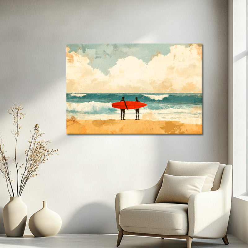 Wellen und Surfer II