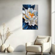 Expressieve Pioen Schilderij