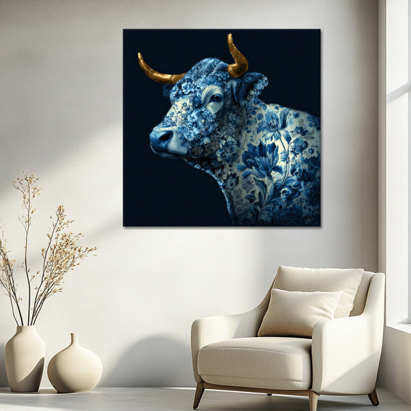 Delfts blauw Stier