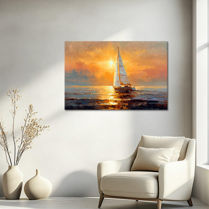 Zeilboot op Zee II