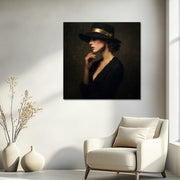 Vrouw -  Hoed - Elegantie