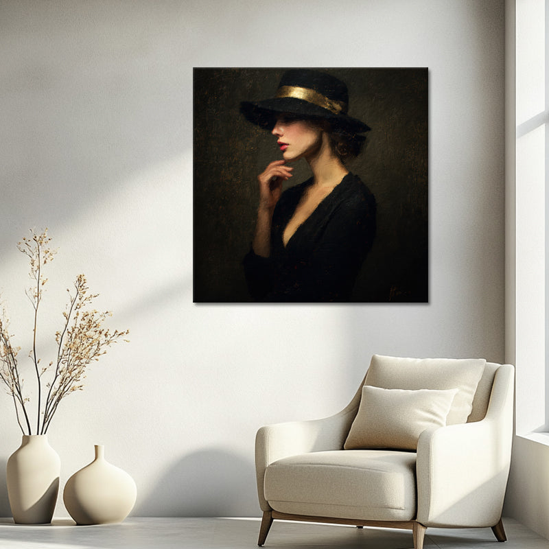 Vrouw -  Hoed - Elegantie