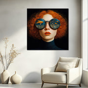 Schilderij Vrouw met Rood Haar