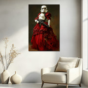 Star wars - Trooper in rode jurkje