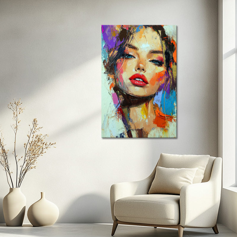 Moderne Kunst Vrouw