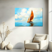 Zeilboot op Zee