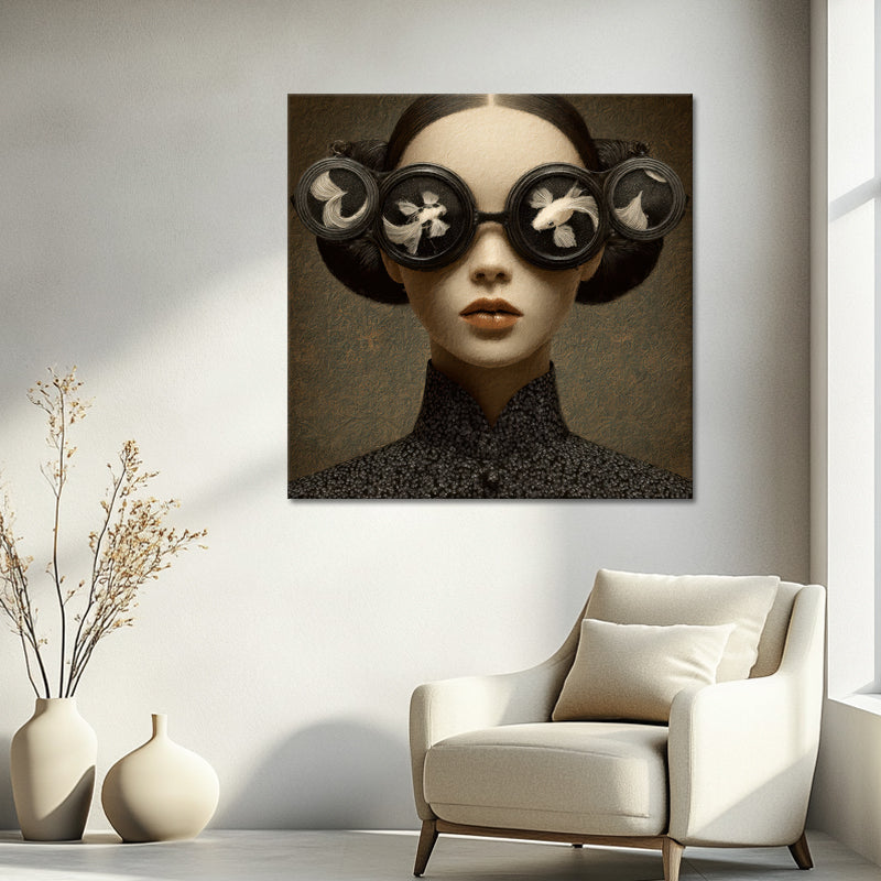 Stijlvolle Vrouw Art
