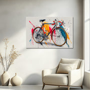 Oude Racefiets in Kleur
