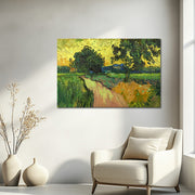 Landschap bij schemering - Van Gogh