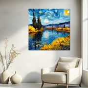 De Sterrennacht - Van Gogh (inspiratie)